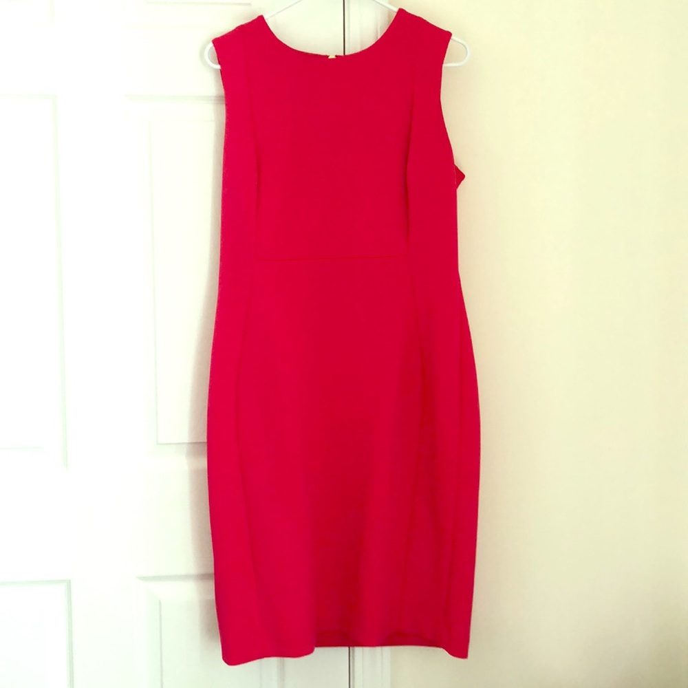 Pink Calvin Klein dress